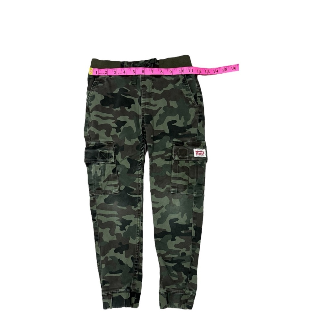 (B) Levi’s Camo Jogger Pants (Boys) - Picture 3 of 8